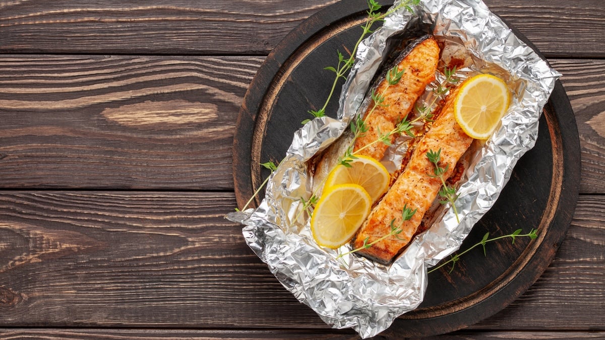Papillotes de saumon aux légumes d'été